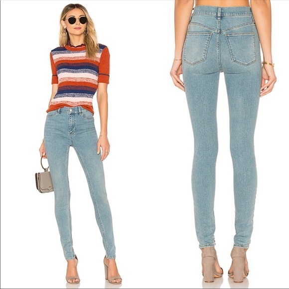 Free People Denim - Free People Long and Lean Jegging Indigo Skinny